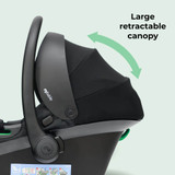 My Babiie i-Size Infant Carrier - Black