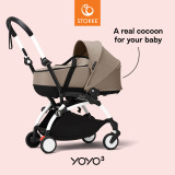 Stokke® YOYO³ Stroller with newborn shell bundle - Black