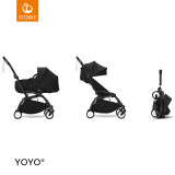 Stokke® YOYO³ Stroller with newborn shell bundle - Black