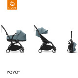 Stokke® YOYO³ Stroller with newborn shell bundle - Aqua