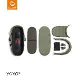 Stokke® YOYO³ Stroller with newborn shell bundle - Olive