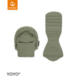 Stokke® YOYO³ Stroller with newborn shell bundle - Olive