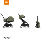 Stokke® YOYO³ Stroller with newborn shell bundle - Olive