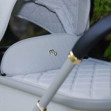 My Babiie MB450i 3-in-1 Travel System + Base - Steel Blue