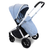 My Babiie MB450i 3-in-1 Travel System + Base - Steel Blue