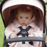My Babiie MB450i 3-in-1 Travel System + Base - Pastel Pink