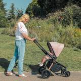 My Babiie MB450i 3-in-1 Travel System + Base - Pastel Pink