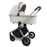 My Babiie MB450i 3-in-1 Travel System + Base - Ivory
