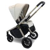 My Babiie MB450i 3-in-1 Travel System + Base - Ivory