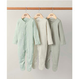 Mamas & Papas Giraffe Spotty Sleepsuits (3 Pack)