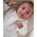 Mamas & Papas Stork White All In One Sleepsuit