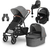 Uppababy VISTA V3 Pebble 360 Pro i-Size Travel System - Greyson