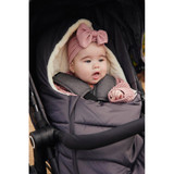 Ickle Bubba Premium Universal Pram & Stroller Footmuff - Black