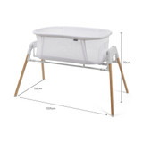 Zummi Nested Glide & Go Crib