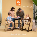 Stokke® Tripp Trapp® Newborn Bundle + Baby Set - Oak Warm Brown