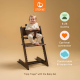 Stokke® Tripp Trapp® Newborn Bundle + Baby Set - Oak Warm Brown