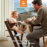 Stokke® Tripp Trapp® + Cushion & Baby Set - Oak Warm Brown