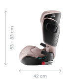 Britax Römer KIDFIX PRO M Style High Back Booster Car Seat - Dusty Rose