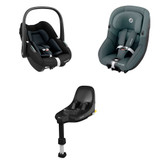 Maxi Cosi Complete Pebble S + Pearl S Package