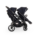 iCandy Peach 7 Double + Cocoon i-Size & Base - Black Edition