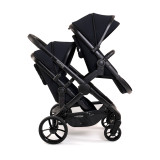 iCandy Peach 7 Double + Cocoon i-Size & Base - Black Edition