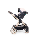 iCandy Peach 7 Double + Cocoon i-Size & Base - Biscotti