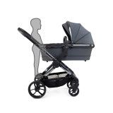 iCandy Peach 7 Twin + 2 x Cocoon i-Size & Base - Dark Grey