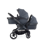 iCandy Peach 7 Twin + 2 x Cocoon i-Size & Base - Dark Grey