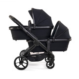 iCandy Peach 7 Twin + 2 x Cocoon i-Size & Base - Black Edition