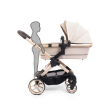 iCandy Peach 7 Twin + 2 x Cocoon i-Size & Base - Biscotti