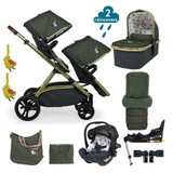 Cosatto Wow XL Toddler/Newborn Acorn Everything Bundle - Bureau