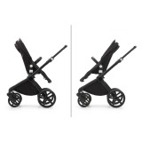 Bugaboo Fox Cub All Terrain Pushchair + Turtle Air & Base - Black/Desert Beige