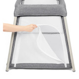 Ickle Bubba Scout 2 in 1 Travel Cot and Playpen - Ash Grey