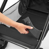 Ickle Bubba Virgo 2 in 1 Pushchair - Black/Black/Tan