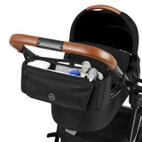 Ickle Bubba Virgo 2 in 1 Pushchair - Black/Black/Tan