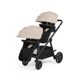 Ickle Bubba Virgo Twin Cirrus Travel System - Black/Stone/Black