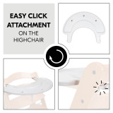 Hauck Alpha+ Play Tray - White
