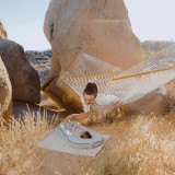 DockATot Deluxe+ Dock - Marine Chambray