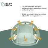 Babymoov Moov & Protect Anti UV Shalter - Green Lagoon