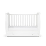 Ickle Bubba Snowdon 4 in 1 Mini 2 Piece Room Set & Premium Sprung Mattress - White