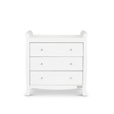 Ickle Bubba Snowdon 4 in 1 Mini 2 Piece Room Set & Premium Sprung Mattress - White