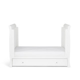 Ickle Bubba Snowdon 4 in 1 Mini 2 Piece Room Set & Premium Sprung Mattress - White