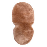Naturally Sheepskins Sheepskin Snuggly Pram Liner - Rose Gold