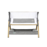 Tutti Bambini CoZee Mini Me Play Crib - Oak/Charcoal