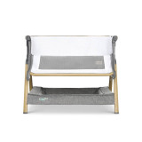 Tutti Bambini CoZee Mini Me Play Crib - Oak/Charcoal