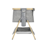 Tutti Bambini CoZee Mini Me Play Crib - Oak/Charcoal