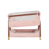 Tutti Bambini CoZee Luxe Mini Me Crib - Walnut/Blush