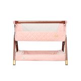 Tutti Bambini CoZee Luxe Mini Me Crib - Walnut/Blush