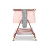 Tutti Bambini CoZee Luxe Mini Me Crib - Walnut/Blush