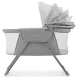 Kinderkraft Lovi 3-in-1 Baby Crib - Grey